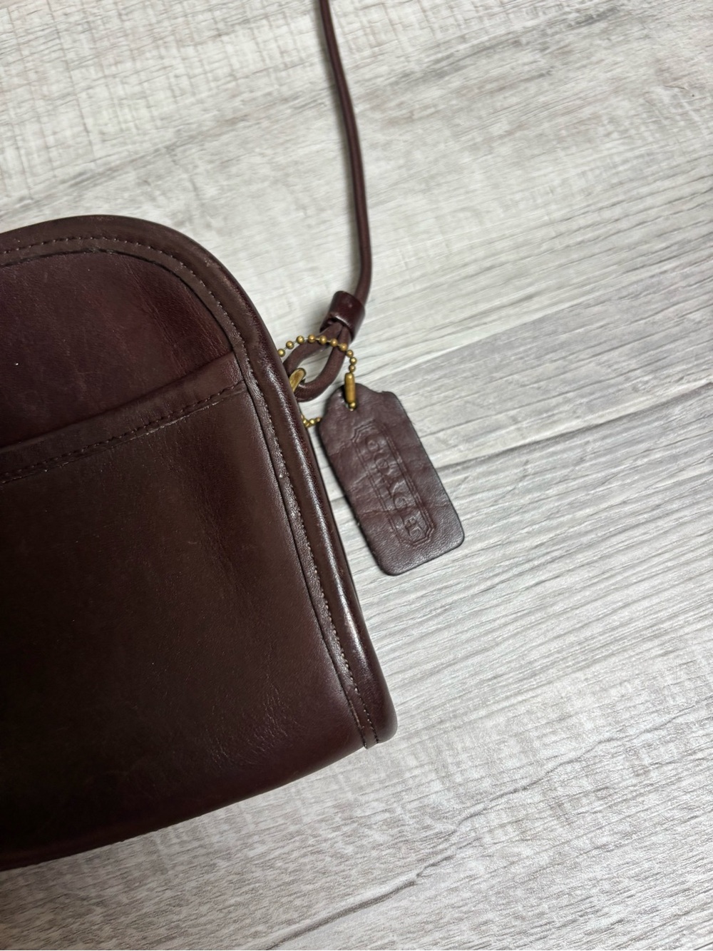 Vintage Coach Abby Crossbody Brown - Picture 2 of 13